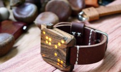 什么叫腦洞大開   這款Panzer純木手表居然還能玩游戲