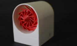 移動電源內置風力發電機   這才是真正的“邊騎邊充電”