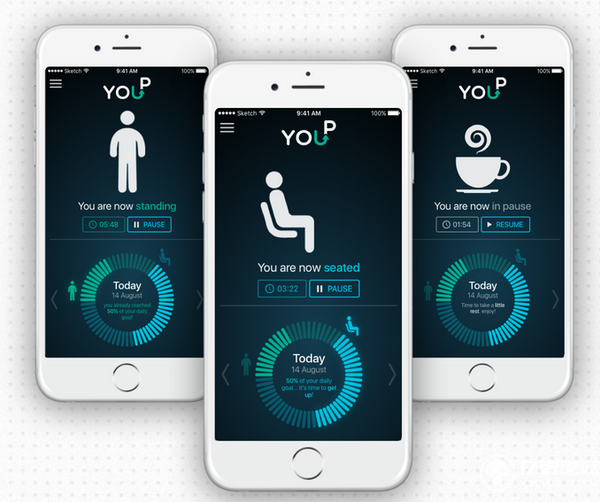 給這個筆記本內膽包吹氣 竟能秒變移動站立桌