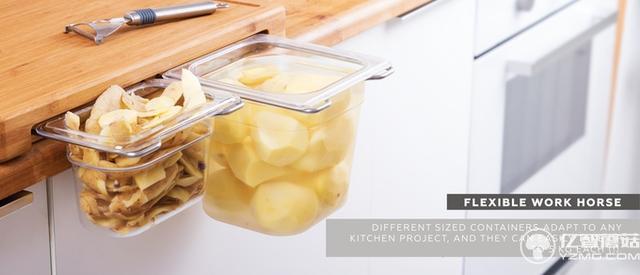 這個砧板設計太神奇!切菜不再弄得哪兒都是