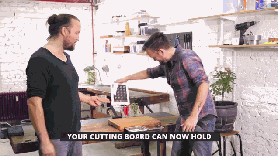 這個砧板設計太神奇!切菜不再弄得哪兒都是