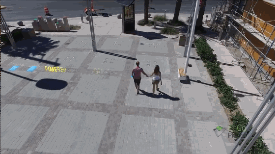 走走就能供電 新型路燈落戶美國賭城