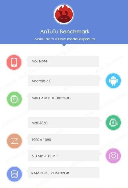 魅藍Note5配置曝光 萬年聯發科魅友又要失望了!