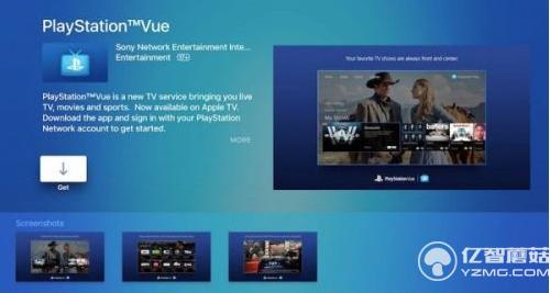 PlayStation Vue登陸Apple TV PlayStation Vue登陸Apple TV