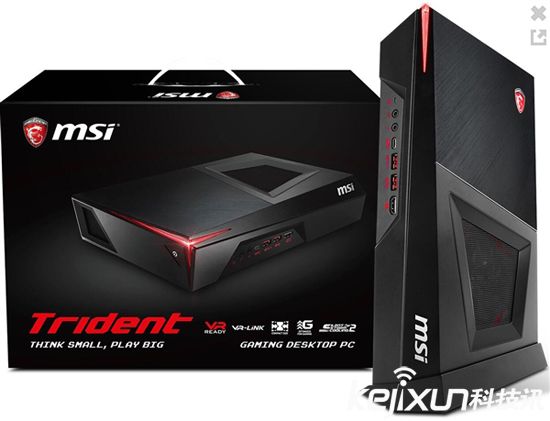 微星發布VR PC主機 目前為世界最小桌面PC