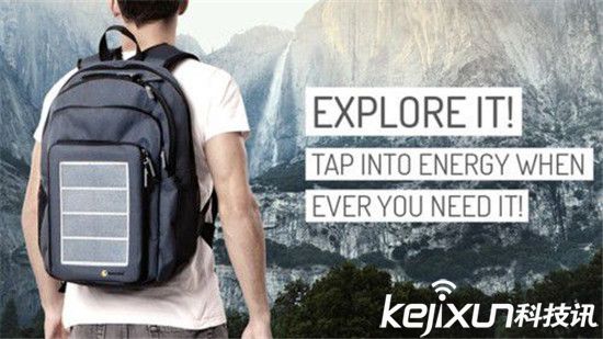 太陽能背包：讓你的旅途不再缺電！