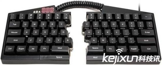 極限黑客機(jī)械鍵盤 分離式外觀支持開源編程