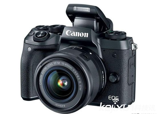 佳能發布最新旗艦微單EOS M5 五軸防震高速對焦