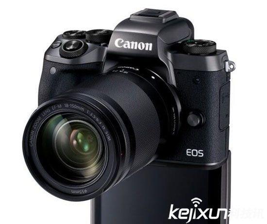 佳能發布最新旗艦微單EOS M5 五軸防震高速對焦