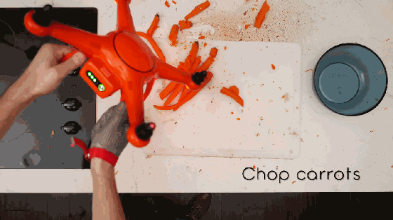 用無人機做感恩節晚餐!哥們你確定你敢吃?