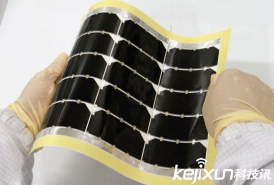 夏普研制出輕薄光伏電池 用于人造衛星