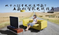 雙十二55寸電視選哪款？五款4K智能電視推薦介紹