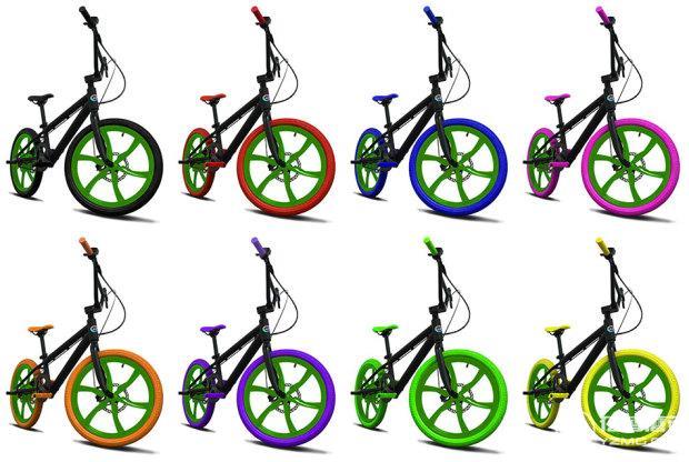 真·玩的飛起系列:電動版BMX極限運動小輪車