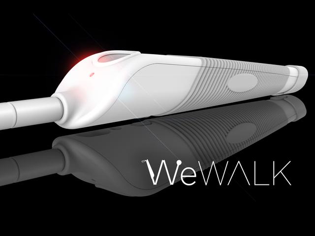 專為盲人設(shè)計的智能拐杖 能撥打電話還能監(jiān)測障礙