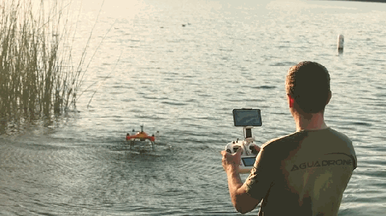 這款無人機身懷絕活!會水上漂還能投放魚餌