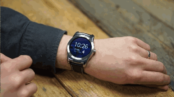 旗魚開發(fā)智能手表系統(tǒng) 也是傳統(tǒng)觸控式畫面簡約