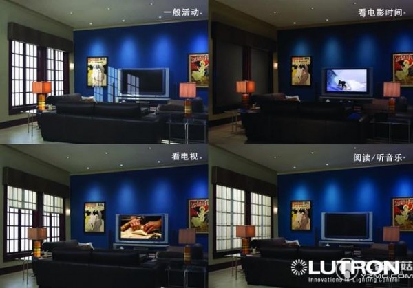 路創(chuàng)預(yù)設(shè)照明系統(tǒng) 秒鐘改變?nèi)菥坝^