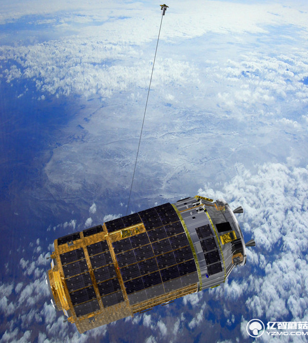 日本發射太空垃圾清理船 配700米電力繩吸附垃圾