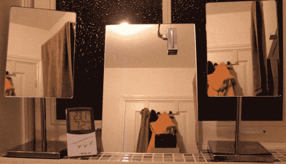 有了智能防霧鏡,洗澡時再也不怕鏡子起霧了