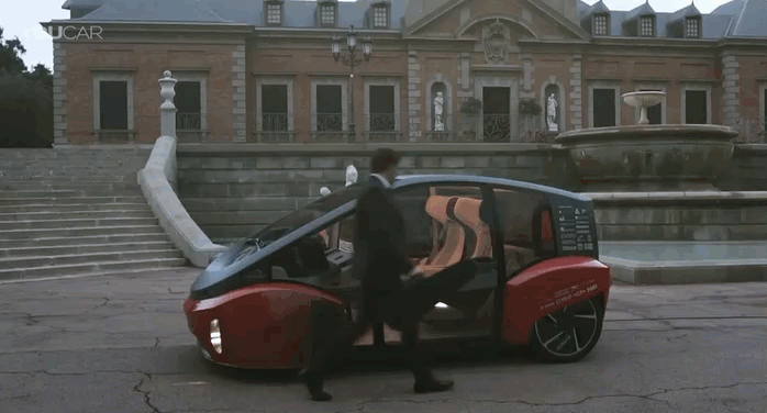 給電動汽車安上VR/AR窗戶是什么體驗?有點像客廳