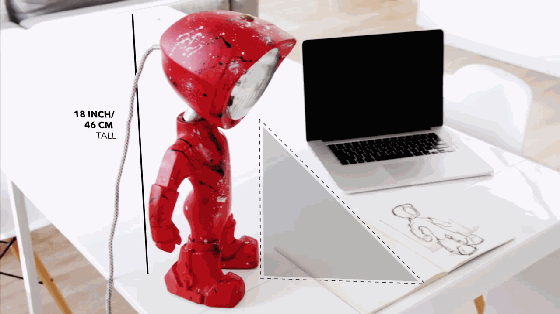 竟然把臺(tái)燈做成這么酷我也是醉了