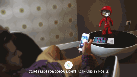 竟然把臺(tái)燈做成這么酷我也是醉了