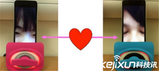 第二代Kissinger面世:專供異地戀情侶隔空濕吻