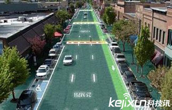 法國建成世界首條太陽能公路 為路燈提供電源