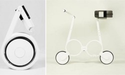 如何優雅地變成焦點？從背里掏出一輛電動車就行