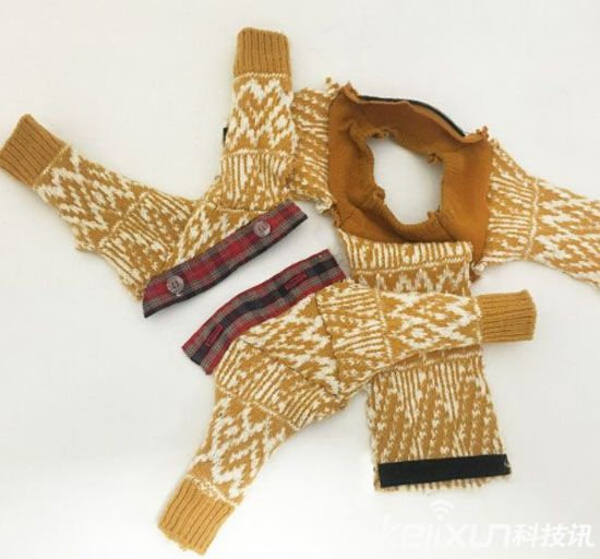 藝術(shù)家為無人機(jī)設(shè)計毛衣 既美觀又保暖 