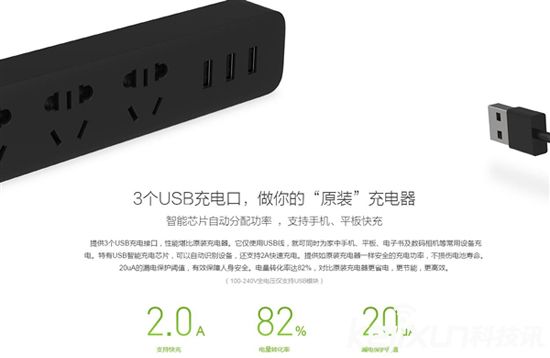 小米推出年貨節(jié)定制款插線板 售價49元維持不變