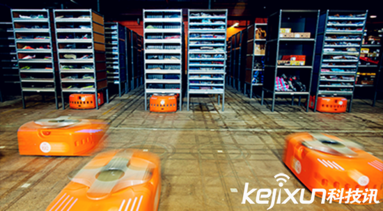 亞馬遜部署機器人超過4.5萬臺 同比增長50%