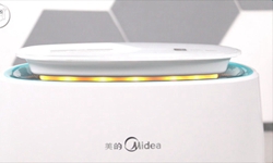 美的KJ30FE-NM空氣凈化器 瞅瞅這一進(jìn)一出的升降動(dòng)作