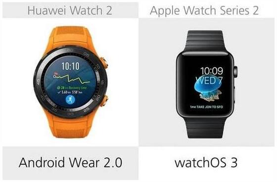 華為Watch 2與蘋果 Series 2全面對比 華為Watch 2與蘋果 Series 2全面對比