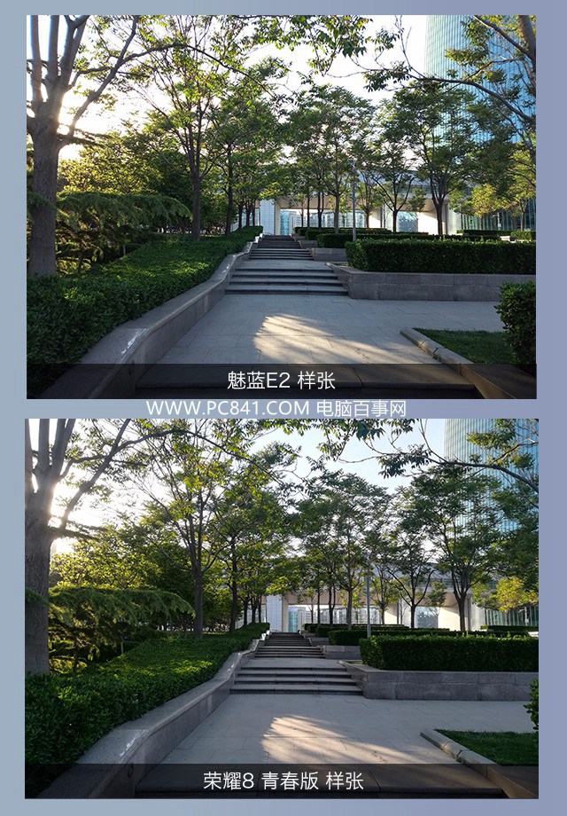 魅藍E2和榮耀8青春版拍照哪個好 樣張對比