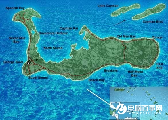為什么BAT注冊地不是中國 而是加勒比海中一個島?