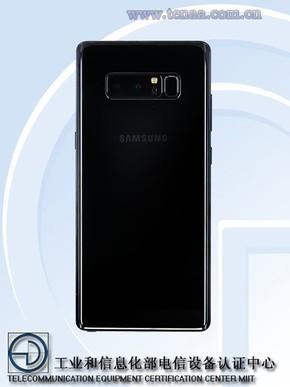 三星蓋樂世Note 8國行版下月發布 售價6288元起(圖片引自工信部)