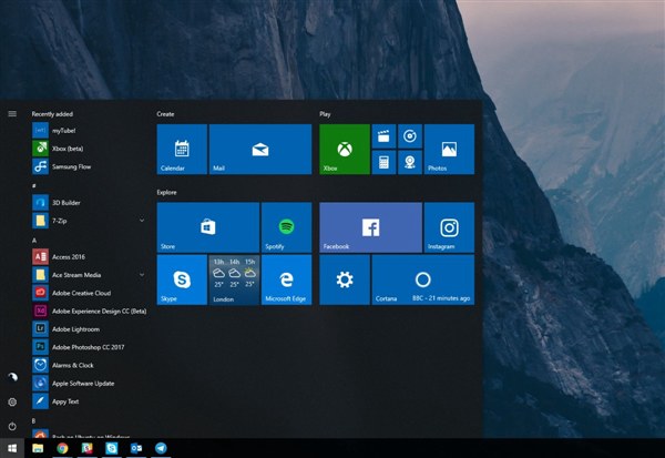 Win10 Build 16291發布 修復Bug并上線新功能