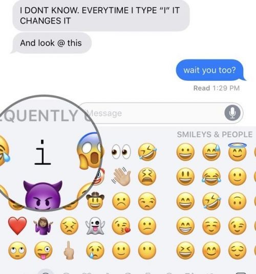 iOS 11再出現(xiàn)新BUG 輸入字母I竟然自動變成