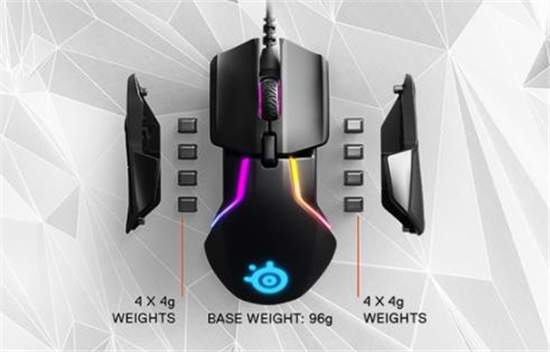 賽睿Rival600鼠標發布:雙傳感器 12000CPI