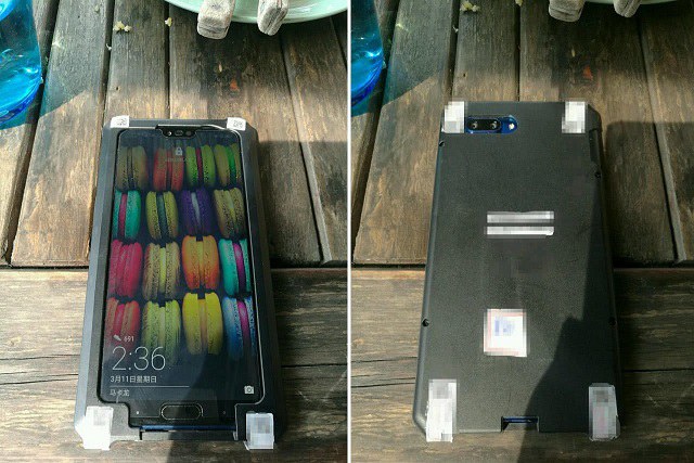 榮耀10真機曝光:異形全面屏設計 劍指小米7