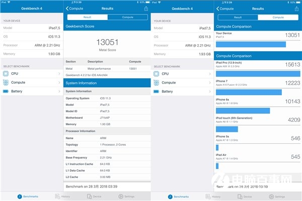 新款9.7英寸iPad跑分多少 新款9.7英寸iPad性能實(shí)測(cè)