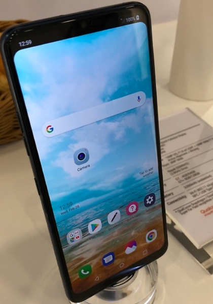LG G7 ThinQ真機曝光:支持隱藏劉海