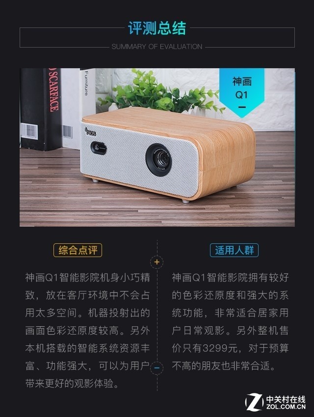 3299元側投神器 神畫Q1智能影院評測 3299元側投神器 神畫Q1智能影院評測