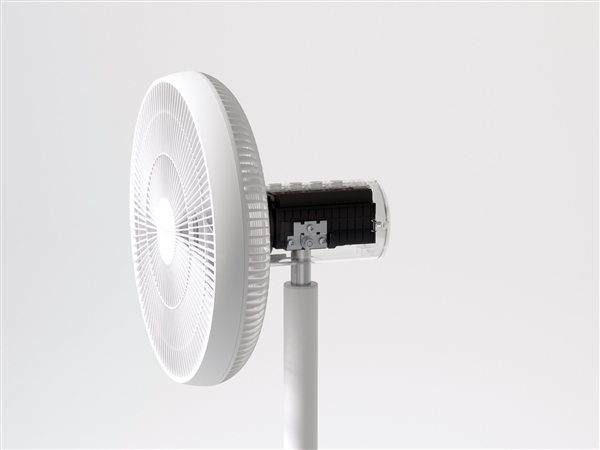 智米自然風風扇發布:支持小愛/內置電池續航20小時