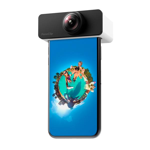 PanoClip發布智能手機專用360°外接式全景相機