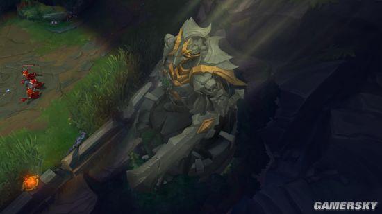 LOL地圖新增神王對決場景：蓋倫、諾手巨大雕像惹眼