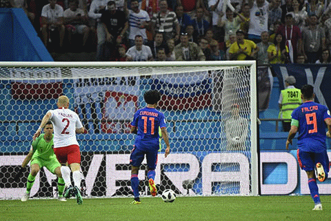 2018世界杯波蘭0-3哥倫比亞全程視頻錄像回看