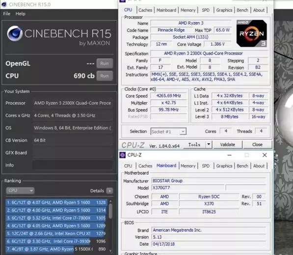 AMD二代銳龍R5-2500X/R3-2300X曝光 Intel八代i3慘被默秒全