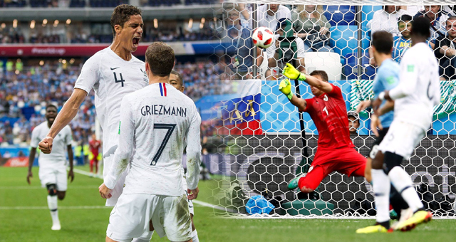 2018世界杯烏拉圭vs法國視頻錄播 1/4決賽烏拉圭0-2法國回放視頻